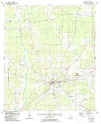 LIBERTY, MS HISTORICAL MAP GEOPDF 7.5X7.