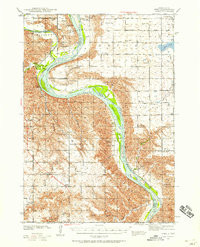 IONA, SD HISTORICAL MAP GEOPDF 15X15 GRI