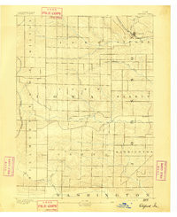 OXFORD, IA HISTORICAL MAP GEOPDF 15X15 G