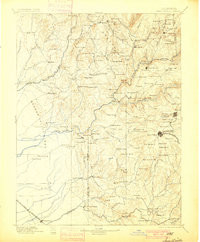 SMARTSVILLE, CA HISTORICAL MAP GEOPDF 30