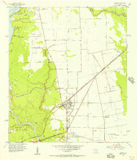 CROSBY, TX HISTORICAL MAP GEOPDF 7.5X7.5