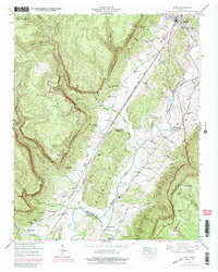 DAUS, TN HISTORICAL MAP GEOPDF 7.5X7.5 G