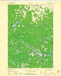 HATFIELD, WI HISTORICAL MAP GEOPDF 15X15