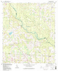 NANKIN, GA-FL HISTORICAL MAP GEOPDF 7.5X