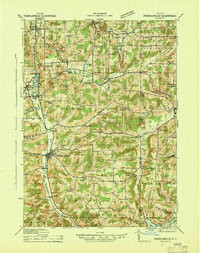 FRANKLINVILLE, NY HISTORICAL MAP GEOPDF