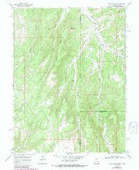 DAVIS CANYON, UT-CO HISTORICAL MAP GEOPD