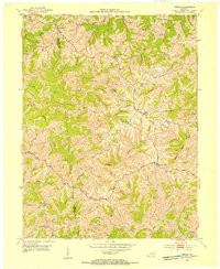 BERLIN, KY HISTORICAL MAP GEOPDF 7.5X7.5