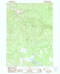 ROBINSON BUTTE, OR HISTORICAL MAP GEOPDF