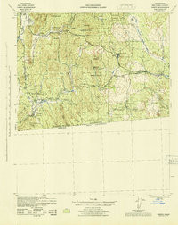 CAMPO, CA HISTORICAL MAP GEOPDF 15X15 GR