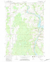 EDENVILLE, MI HISTORICAL MAP GEOPDF 7.5X