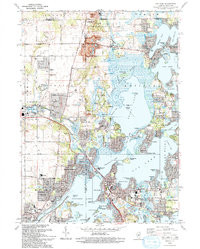 FOX LAKE, IL-WI HISTORICAL MAP GEOPDF 7.