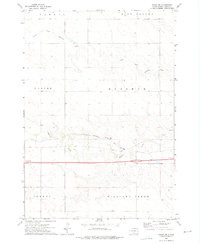 VIVIAN NW, SD HISTORICAL MAP GEOPDF 7.5X