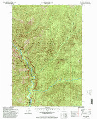 DOG CREEK, ID HISTORICAL MAP GEOPDF 7.5X
