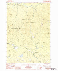 MOUNT CHOCORUA, NH HISTORICAL MAP GEOPDF