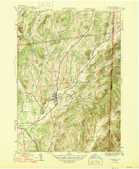 SALEM, NY-VT HISTORICAL MAP GEOPDF 7.5X7