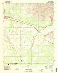 EDISON, CA HISTORICAL MAP GEOPDF 7.5X7.5