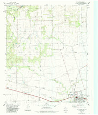 CHILLICOTHE, TX-OK HISTORICAL MAP GEOPDF
