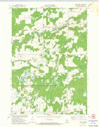 JUMP RIVER, WI HISTORICAL MAP GEOPDF 7.5