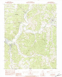 NOEL, MO HISTORICAL MAP GEOPDF 7.5X7.5 G