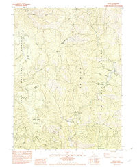 DENNY, CA HISTORICAL MAP GEOPDF 7.5X7.5