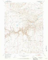 LEWISTON LAKES, WY HISTORICAL MAP GEOPDF