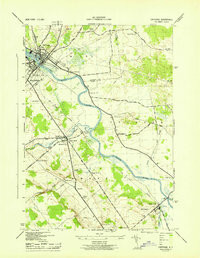 CARTHAGE, NY HISTORICAL MAP GEOPDF 7.5X7