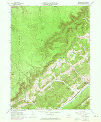 BEAR KNOB, PA HISTORICAL MAP GEOPDF 7.5X