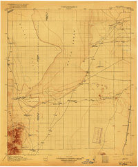 POINT OF SANDS, NM HISTORICAL MAP GEOPDF