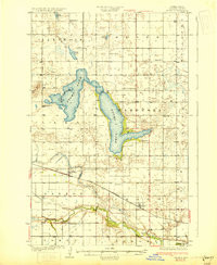 PEKIN, ND HISTORICAL MAP GEOPDF 15X15 GR