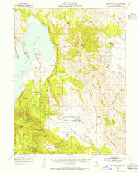 FREDONYER PEAK, CA HISTORICAL MAP GEOPDF