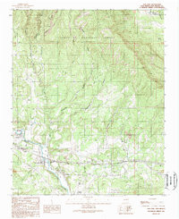SAN JOSE, NM HISTORICAL MAP GEOPDF 7.5X7