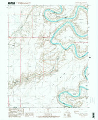 BOWKNOT BEND, UT HISTORICAL MAP GEOPDF 7