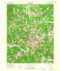OLIVE HILL, KY HISTORICAL MAP GEOPDF 7.5