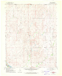 LOOKOUT, OK-KS HISTORICAL MAP GEOPDF 7.5
