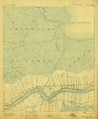 MOUNT AIRY, LA HISTORICAL MAP GEOPDF 15X