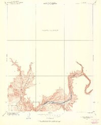 MILLERTON LAKE WEST, CA HISTORICAL MAP G