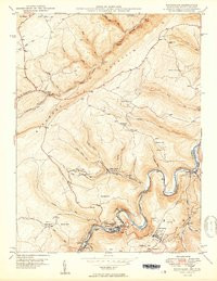 KITZMILLER, MD-WV HISTORICAL MAP GEOPDF