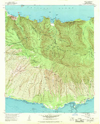 KAMALO, HI HISTORICAL MAP GEOPDF 7.5X7.5