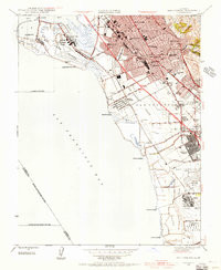 SAN LEANDRO, CA HISTORICAL MAP GEOPDF 7.