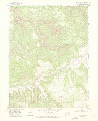 SIEBER CANYON, CO HISTORICAL MAP GEOPDF