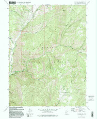 GRANGER MOUNTAIN, UT HISTORICAL MAP GEOP