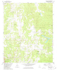 BAGLEY LAKE, MS HISTORICAL MAP GEOPDF 7.