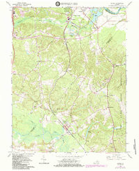 GUINEA, VA HISTORICAL MAP GEOPDF 7.5X7.5