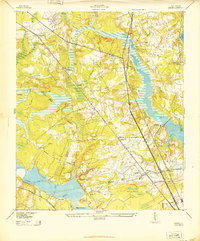 LADSON, SC HISTORICAL MAP GEOPDF 7.5X7.5