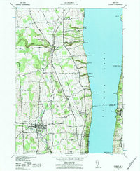 DUNDEE, NY HISTORICAL MAP GEOPDF 7.5X7.5
