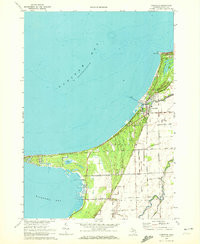 CASEVILLE, MI HISTORICAL MAP GEOPDF 7.5X