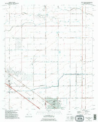 ELOY NORTH, AZ HISTORICAL MAP GEOPDF 7.5