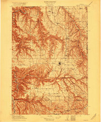 CONDON, OR HISTORICAL MAP GEOPDF 30X30 G