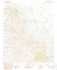 GILA PEAK, AZ HISTORICAL MAP GEOPDF 7.5X