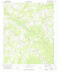 DEWY ROSE, GA HISTORICAL MAP GEOPDF 7.5X